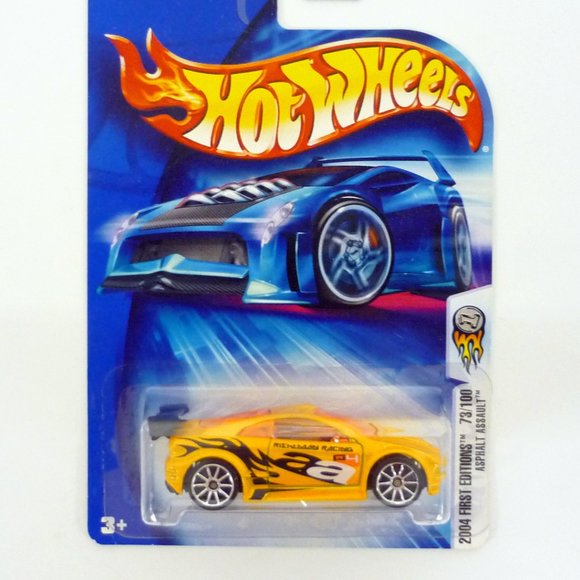 Hot Wheels Asphalt Assault #073 First Editions 73/100 Orange Die-Cast Car 2004 - Picture 1 of 1